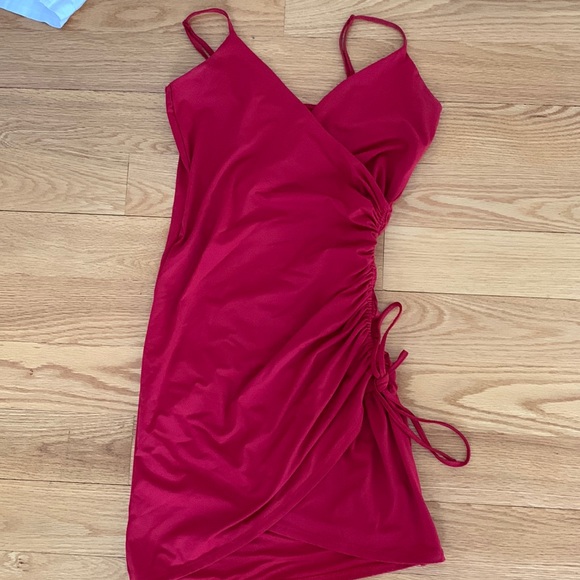 Red dress